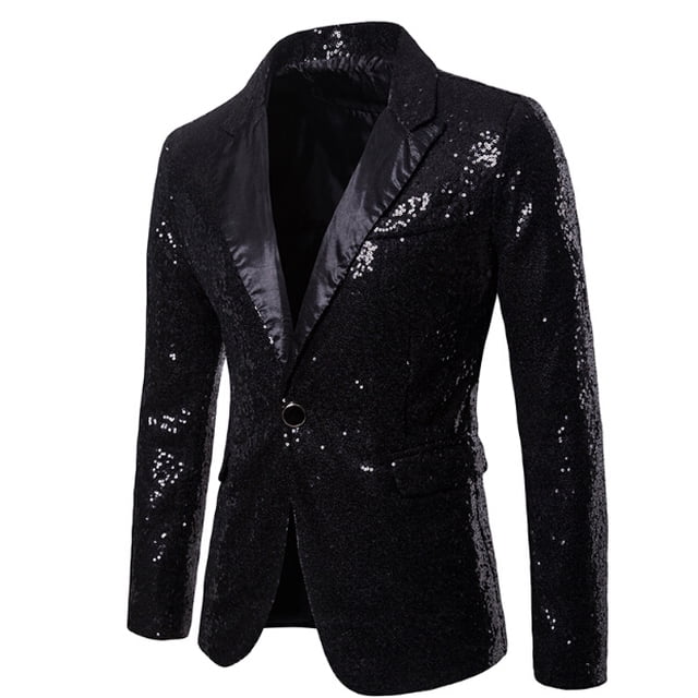 SUNSIOM Veste Blazer à Manches Longues Costume Décontracté Manteau Haut Tenue de Soirée de Mariage