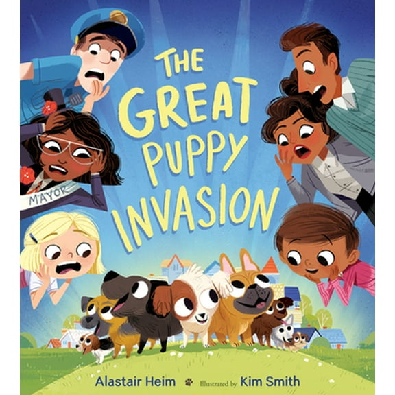 Pre-Owned The Great Puppy Invasion (Hardcover) 0544999177 9780544999176