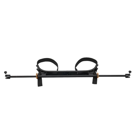 Golf Cart Bag Holder 53.9 x7.7 x2.4 Fits 2+2 Rear Seat with 1.2 Square Tubes Adjustable Strap No Drilling Needed.