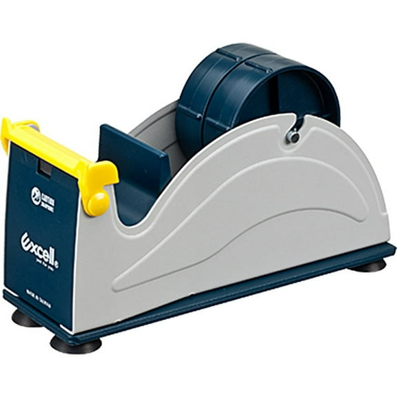 Excell EX-17 Steel Desk Top Tape Dispenser: 2 in width **suction cup bottom