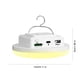 thumbnail image 3 of Farol recargable de camping de larga duración • LED ultrabrillante • 13x13x5cm • Resistente al agua • Tienda portátil y luz de emergencia, 3 of 9
