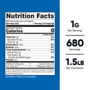 Nutricost Psyllium Husk Powder (1.5 Pounds) - GMO-Free, Gluten-Free