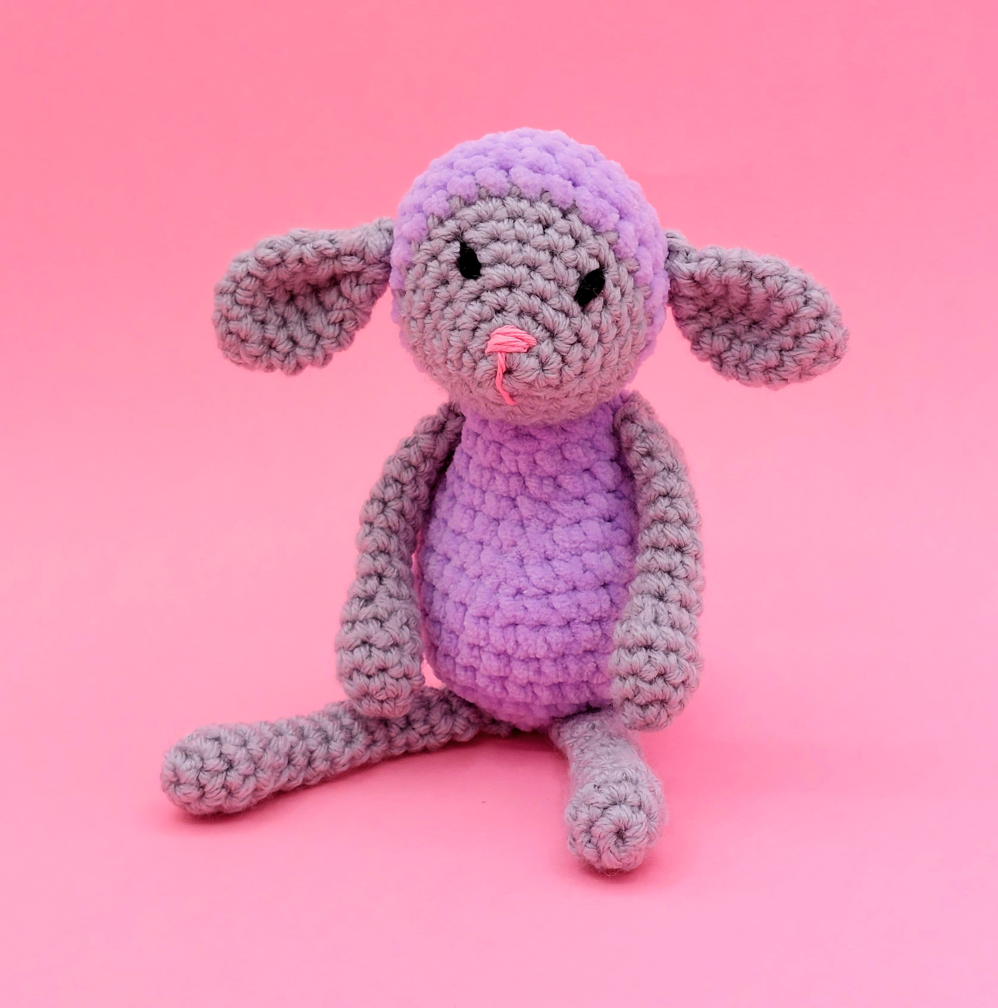 Baby Lambs Mini Crochet Kit