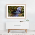 thumbnail image 5 of Hidden Falls in Motion - Happy Valley Oregon Photography Waterfall Nature Forest Scenic Wilderness Landscape Woodland Oak Framed Wall Art Print 12 x 18 inches, 5 of 6