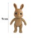 thumbnail image 5 of Vestido Accesorios para casa de muñecas 1:12 Ropa de la familia de animales del bosque Ropa de moda para uso diario Conjuntos casuales Chaleco Camisa Falda Pantalones para muñeca, 5 of 5
