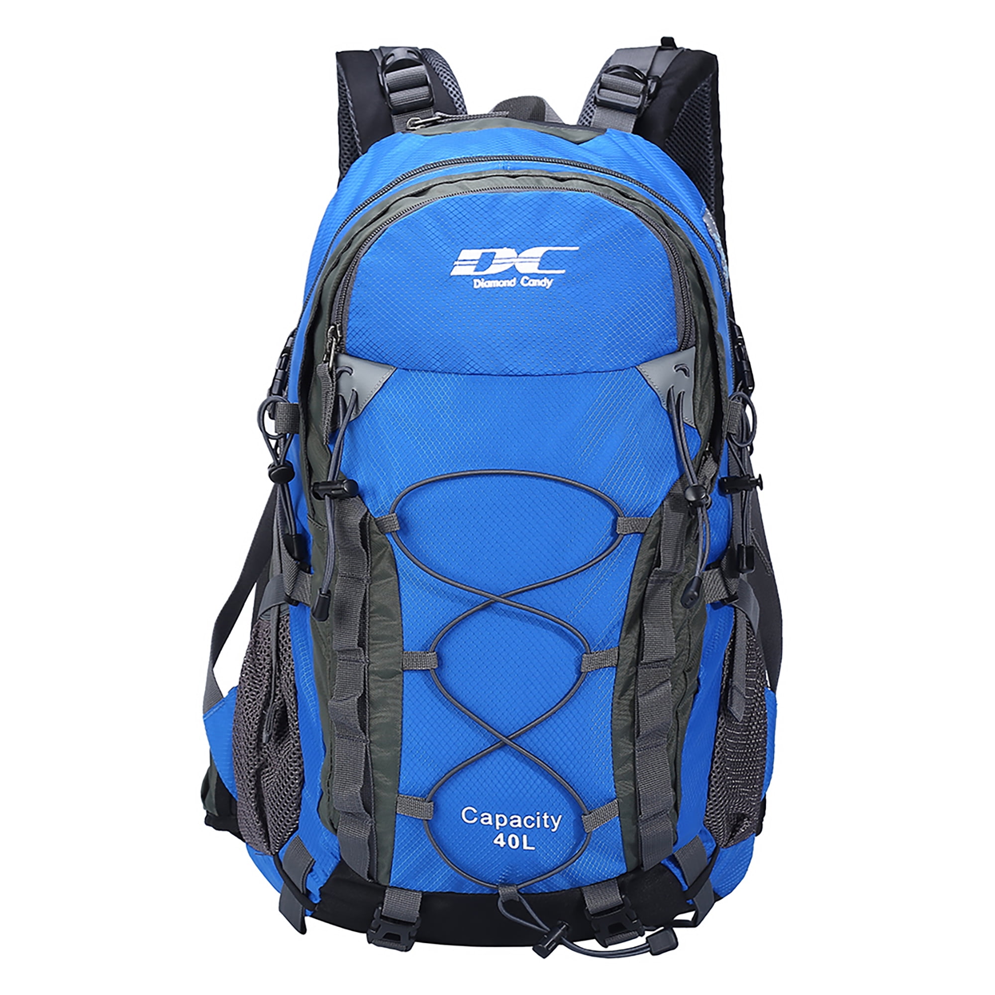 Diamond Candy Waterproof Hiking Backpack for Men and Women, 40L Lightw