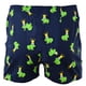thumbnail image 2 of Happy Shorts Boxers de hombre tejidos - Estilo americano, algodón, estampados Frog M (Medium), 2 of 3