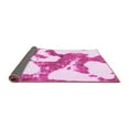 thumbnail image 2 of Ahgly Company Indoor Rectangle Abstract Pink Modern Area Rugs, 2' x 5', 2 of 4
