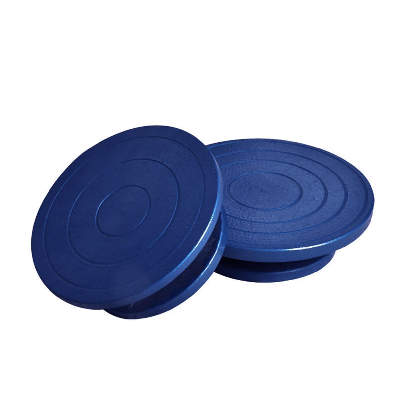 15cm Pottery Banding Wheel Sculpting Wheel Metal Construction Pottery Tool Durable Rotating Table Turntable for Model Marking, Artistic Work