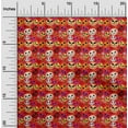 thumbnail image 1 of oneOone Rayon Candy Red Fabric Halloween Fabric For Sewing Prints Craft Fabric By The Yards 56 Inches Wide, 1 of 1