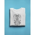 thumbnail image 3 of Cute Anime Fairy Girl With Wings Sweatshirt Women -Image by Shutterstock, Female x-Large, 3 of 4
