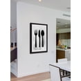 thumbnail image 4 of "Silverware" Framed Painting Print, 4 of 6