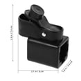 thumbnail image 2 of WHAMVOX 1Pack Awning Mounting Brackets for Rv Use 8.00X7.40X3.80CM, 2 of 8