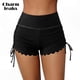 thumbnail image 1 of Women's High-Waisted Swim Trunks for Beach and Pool Activities, 1 of 4