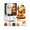 Santa Claus, variant on OUCLEYE Christmas Night Light DIY Kit, 3 Designs Tree/Snowman/Santa, All-in-One Resin Art Craft Set with Silicone Mold, Warm LED Fairy Lights for Holiday Home Decor & Gift Random paper boxes