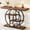 Rustic Brown, variant on Tribesigns Industrial 41.3" Console Table, 4-Tier Sofa Table Narrow Wood Entryway Table with Storage Shelves for Living Room, Rustic Brown