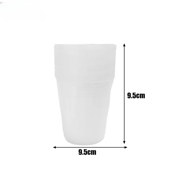Maceta transparente para plantas, maceta para vivero, taza para plántulas, trasplantación de jardinería, maceta, herramienta de jardinería, 10/50 Uds.,9.5x9.5cm