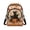Black Cat Pumpkin, variant on Highland Cow Compartments Small Crossbody Wallet for Shopping Hiking Travel, Polyester Adjustable Strap Crossbody Bag