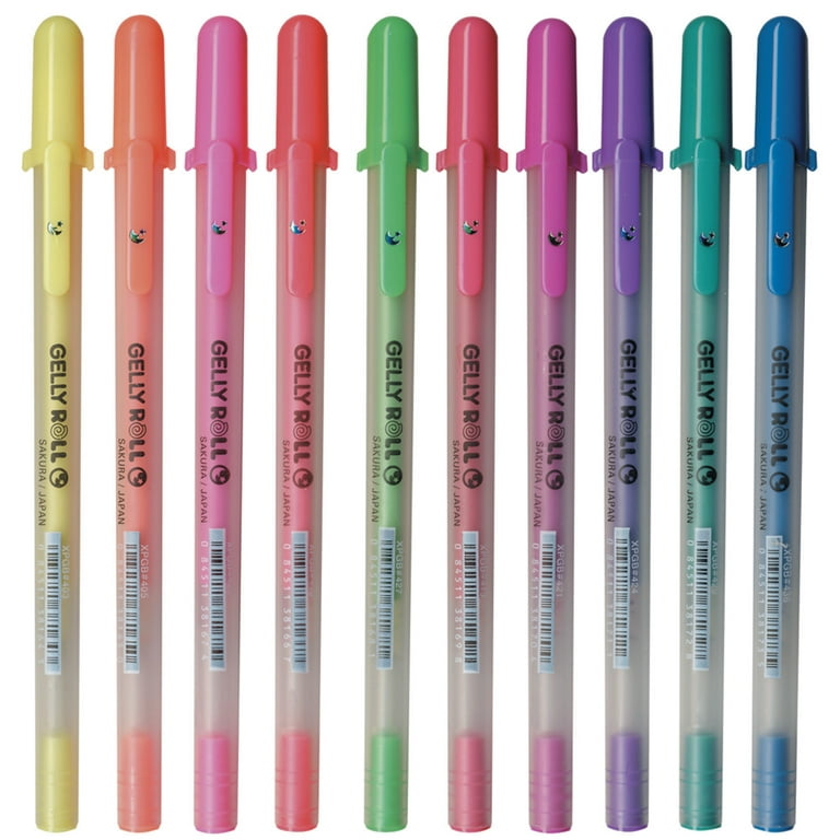 Sakura Gelly Roll Medium Point Pens 10PK Metallic