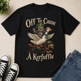 thumbnail image 5 of Funny Kerfuffle Animal Adventure Graphic T-Shirt, Unisex Classic Fit Tee, 5 of 9