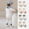 thumbnail image 6 of LYMAYTER ‌Kids Unisex Indoor Non-Slip Socks for 0-5Y Toddler Floor Socks Lightweight Cotton Anti-Slip‌ 1 Pair, 6 of 8