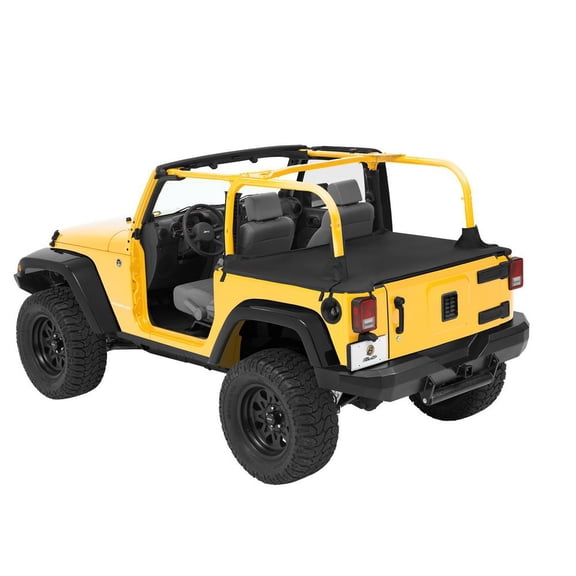 Bestop Duster Deck Cover (Black Diamond) Fits select: 2015-2018 JEEP WRANGLER UNLIMITED, 2012-2014 JEEP WRANGLER