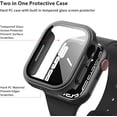 thumbnail image 3 of Mugust 3 Pack Hard PC Case Compatible with Apple Watch Series 6 SE Series 5 Series 4 40mm, Full Protective Cover Case, 3 of 5