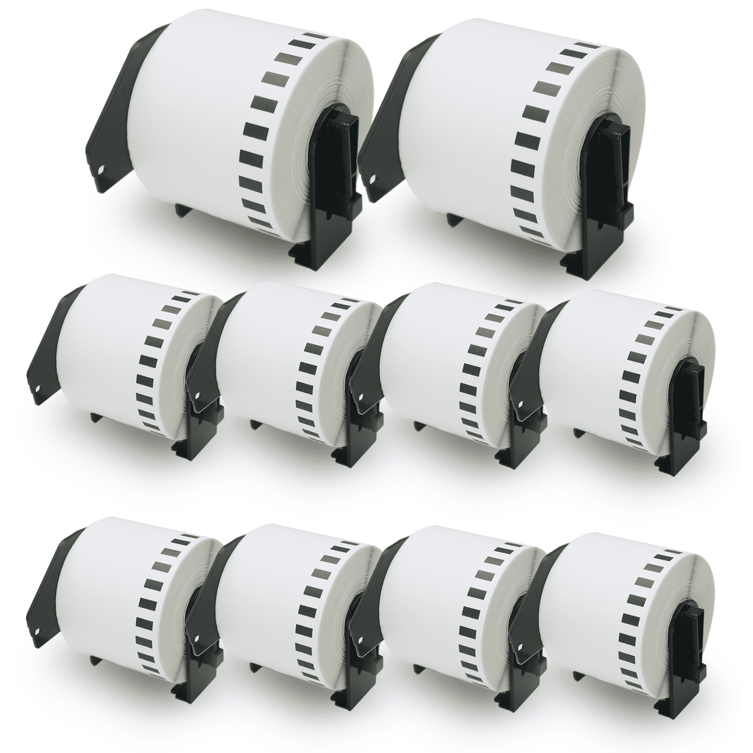 2 DK-2205 Replacement Rolls Compatible w/ Brother 