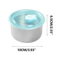 thumbnail image 3 of TIMIFIS Fresh Preservation Storage Stainless Steel Refrigerator Storage Box with Lid-Food Packaging Box-Picnic Box- Fruit Storage Box- Freshness Preservation Meal Prep Containers Kitchen Gadgets, 3 of 8
