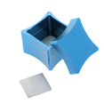 thumbnail image 4 of Billiard Chalk Case Pool Tip Chalks Carrier Detachable - Blue, 3.5x3.5x3.2cm, 4 of 6
