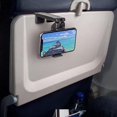 thumbnail image 1 of SHAR Airplane Phone Mount - Handsfree Holder for Desk, Multi-directional Rotation, Travel Essential, 1 of 5