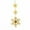 D white, variant on Tyidzon Christmas Window Lights Decorations - Lighted Christmas Tree Star Snowflake Bell for Holiday Indoor and Outdoor Wall Door Window Christmas Decorations