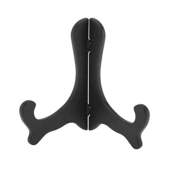 Unique Bargains 1 Pc Fan Display Stand Sturdy Detachable Opening & Closing Black