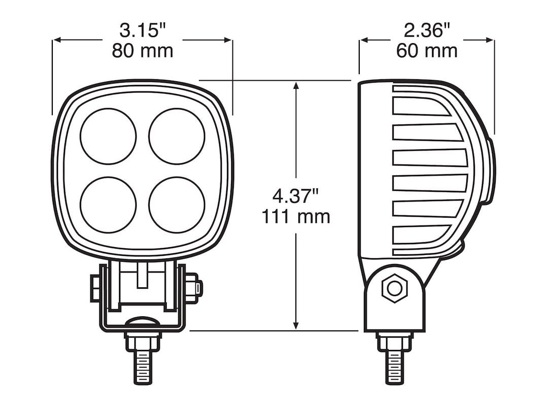 Peterson Manufacturing V913MV LED Work Light