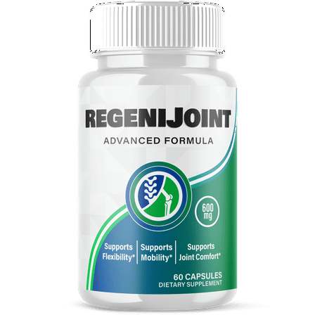 Regenijoint Support Pills Advanced Mobility Support Supplement Regeni Joint 60 Capsules