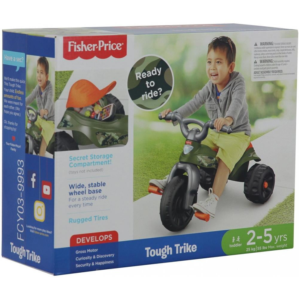 fisher price tough trike assembly video