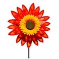 thumbnail image 5 of 1/2/3/4 Pcs Sunflower Yard Windmills 30 In Colorful Flowers Outdoor Wind Spinners for Patio Garden,Home Holiday Party Windmills Decor for Mother's Day alentine's Day Birthday Anniversary, 5 of 8