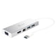 thumbnail image 1 of Hub USB 3.0 J5create Blanco Con HDMI y VGA para Alta Velocidad de Transferencia de Datos en Mac y Wi, 1 of 16