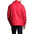 thumbnail image 2 of Men's Waterproof Windbreaker Jacket VOS - Red - Small, 2 of 5