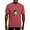 Crimson Red, variant on CafePress - A Close Up Of A Appears Men's Comfort Colors® T Shirt - Mens Comfort Colors Shirt