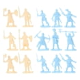 thumbnail image 1 of Miangastore 200pcs Plastic Mini Toy Soldier Figures Medieval Soldiers Figures Toy Sand Table Soldier Models Medieval Action Figures Warrior Action Figure, 1 of 9