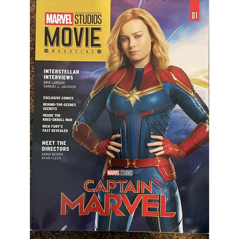 captain marvel 雑誌 Marvel Studios Captain Marvel Magazine 01 - Walmart.com