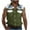 A-Green, variant on GERsome Men's Sleeveless Tank Tops Color Block Button Up Shirts Casual Vest T Shirts with Pockets S-3XL