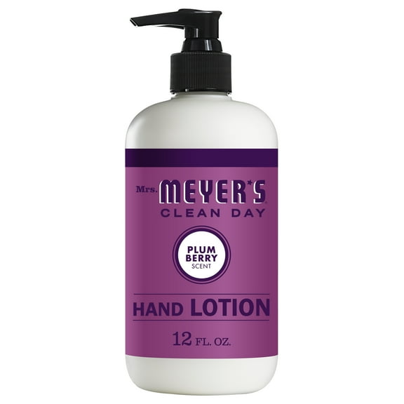 Mrs. Meyer’s Clean Day Hand Lotion, Plum Berry Scent, 12 ounce bottle