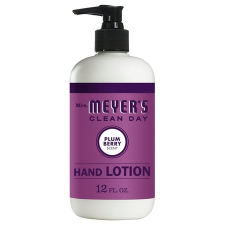 Mrs. Meyer s Clean Day Hand Lotion  Plum Berry Scent  12 Ounce Bottle