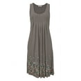 thumbnail image 4 of LASCANA Women's Sleeveless Printed Dress, 4 of 5