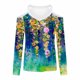thumbnail image 5 of Las tapas del hombro para las mujeres Sexy Impresión digital 3D Camiseta de manga larga Primavera Cuello en V fino Jersey Túnicas Pompotops FGAJ237, 5 of 5