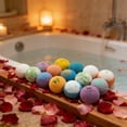 thumbnail image 1 of Bath Powder Bath Balls, Oil Bombs for Bathing With Quick-Dissolve Formula, for Relaxing Soak, Multi-color, 1 of 6