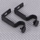 thumbnail image 3 of Set Soporte bare de perdea, Fier, 10cm, Negro, 3 of 5