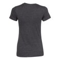 thumbnail image 3 of Missy 4.3 oz., Ringspun Cotton T-Shirt - CHARCOAL HEATHER - S, 3 of 3